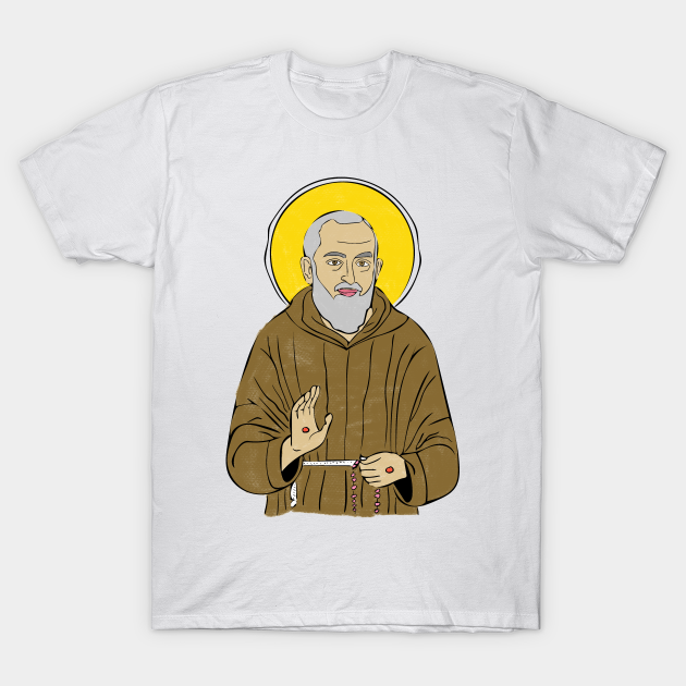 Padre Pio Padre Pio TShirt TeePublic